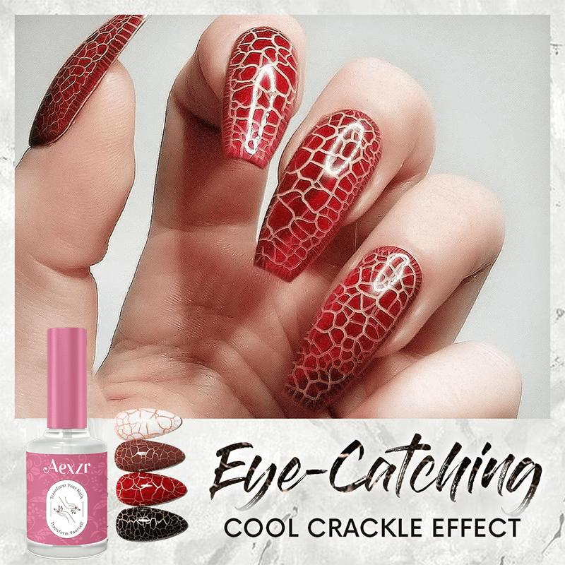 AEXZR™ Crackle Crush Nail Polish