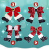 Cithway™ Christmas Boots Ribbon Hair Clip