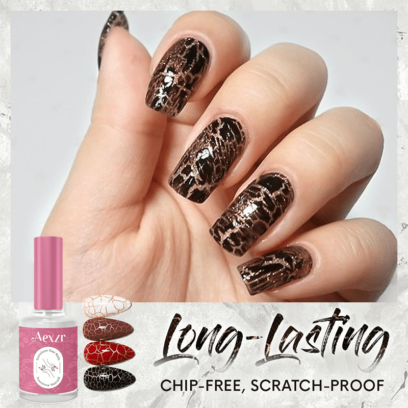 AEXZR™ Crackle Crush Nail Polish