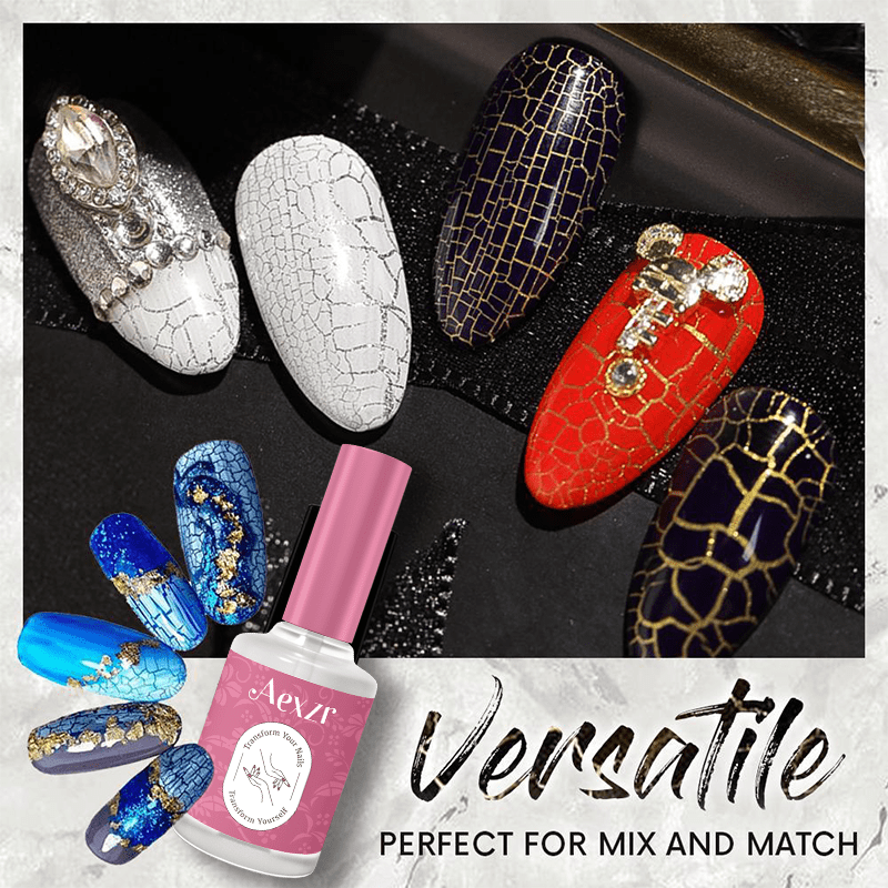 AEXZR™ Crackle Crush Nail Polish