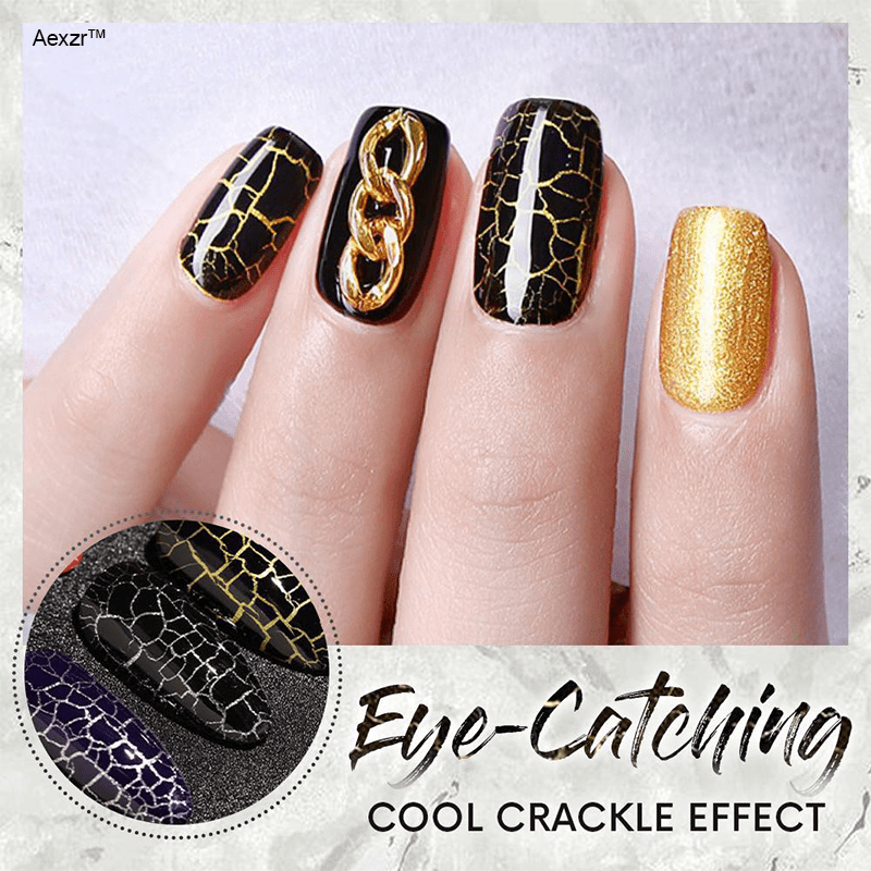 AEXZR™ Crackle Crush Nail Polish