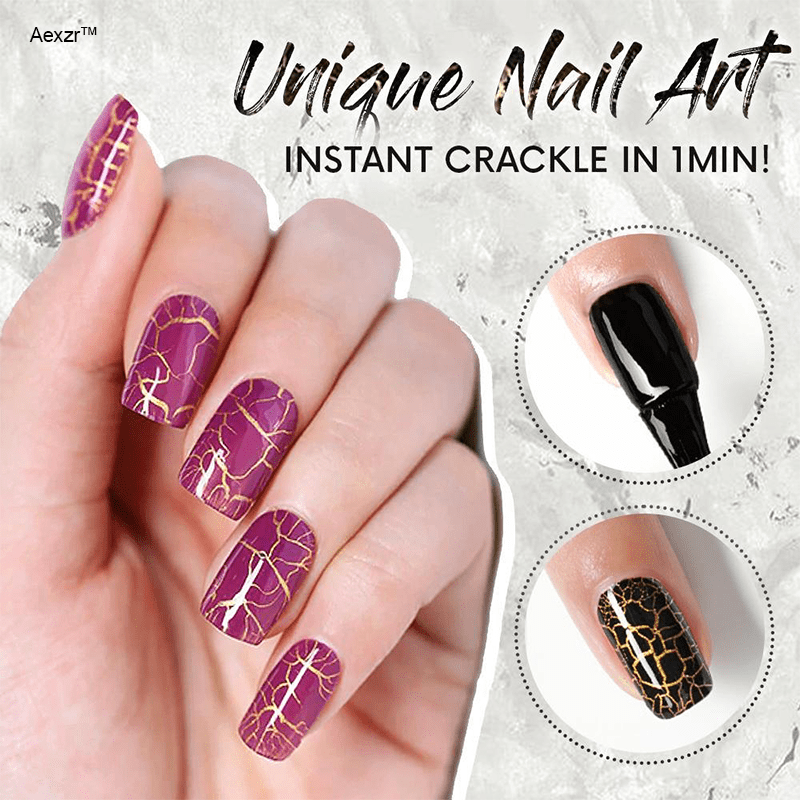 AEXZR™ Crackle Crush Nail Polish
