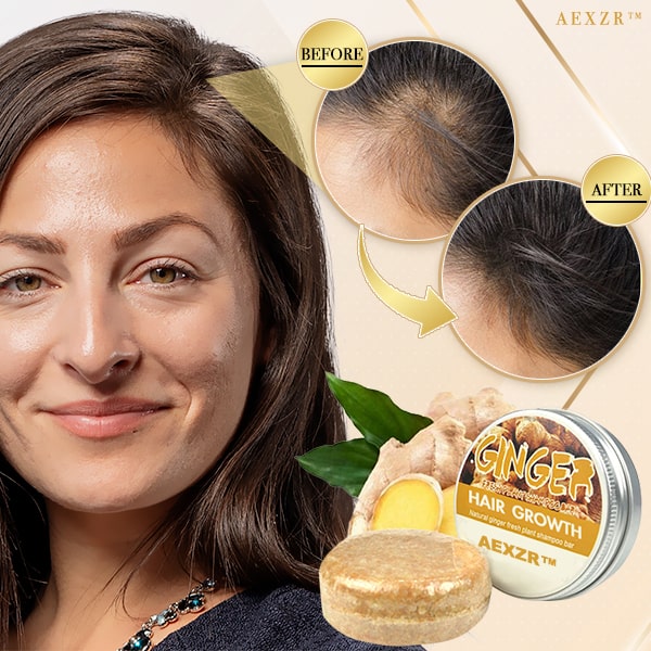 Aexzr™ Ginger Hair Regrowth Shampoo Bar