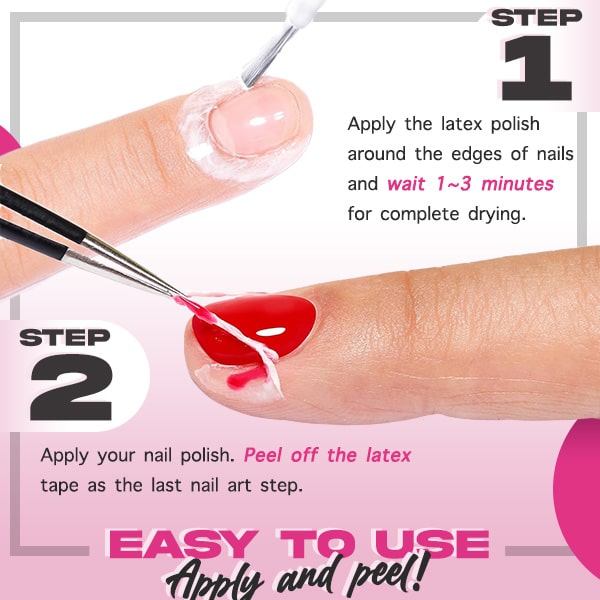 Aexzr™ Anti-overflow Liquid Nail Latex Tape