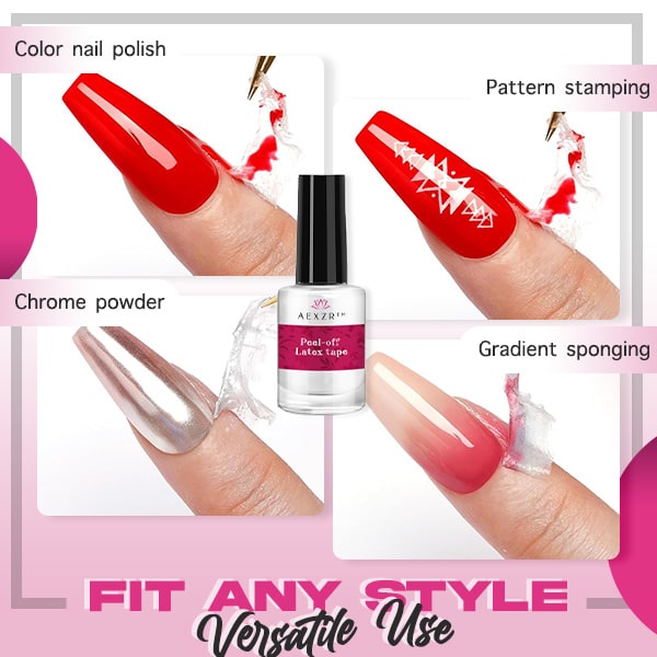 Aexzr™ Anti-overflow Liquid Nail Latex Tape