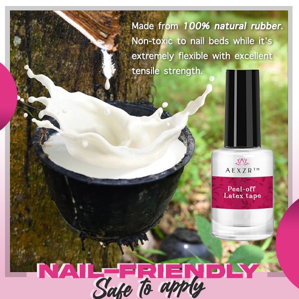 Aexzr™ Anti-overflow Liquid Nail Latex Tape