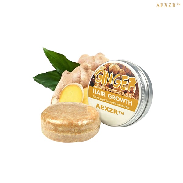 Aexzr™ Ginger Hair Regrowth Shampoo Bar