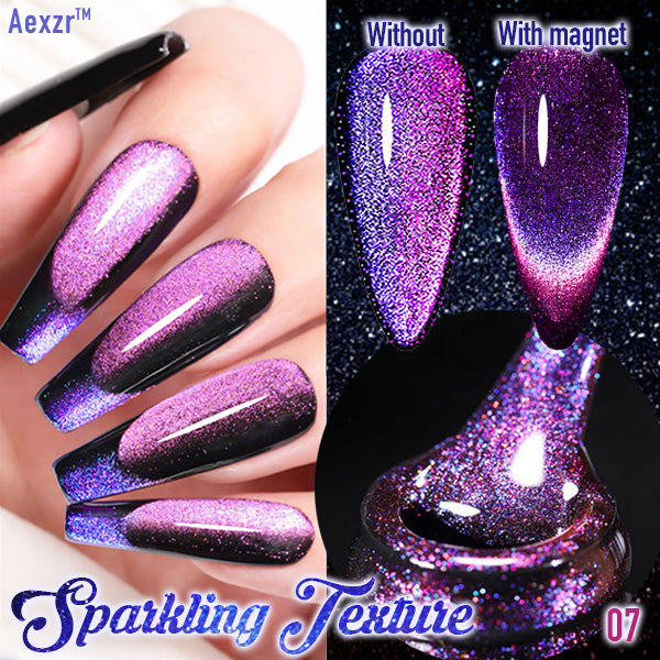 Aexzr™ Starry Galaxy Magnetic Gel Polish Set