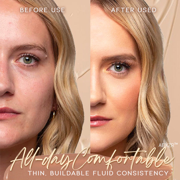 AEXZR™ Full Coverage Matte Liquid Foundation