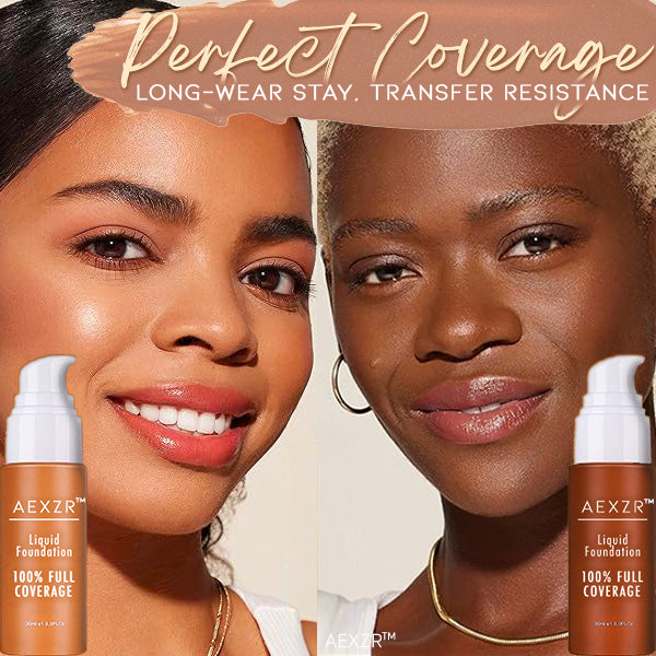 AEXZR™ Full Coverage Matte Liquid Foundation