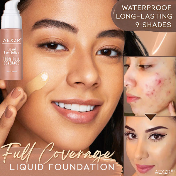 AEXZR™ Full Coverage Matte Liquid Foundation
