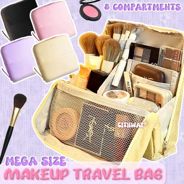 Cithway® Multifunctional Mega Size Makeup Travel Bag
