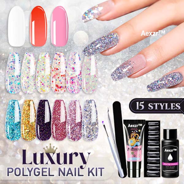 🔥Best Seller🔥 Aexzr™ Luxury Polygel Nail Kit