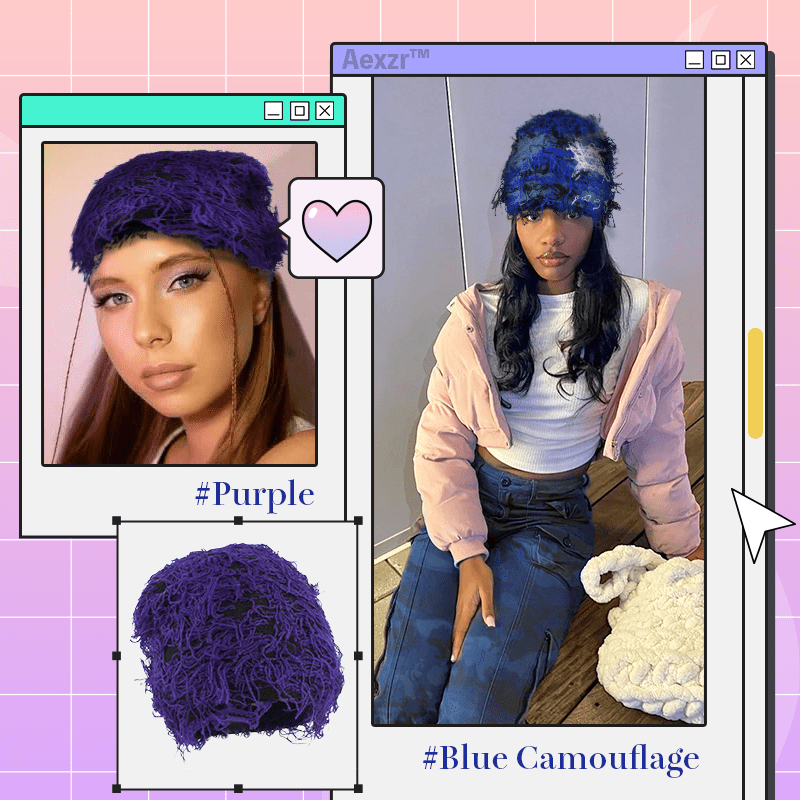 Aexzr™ Y2K Stylish Knitted Beanie